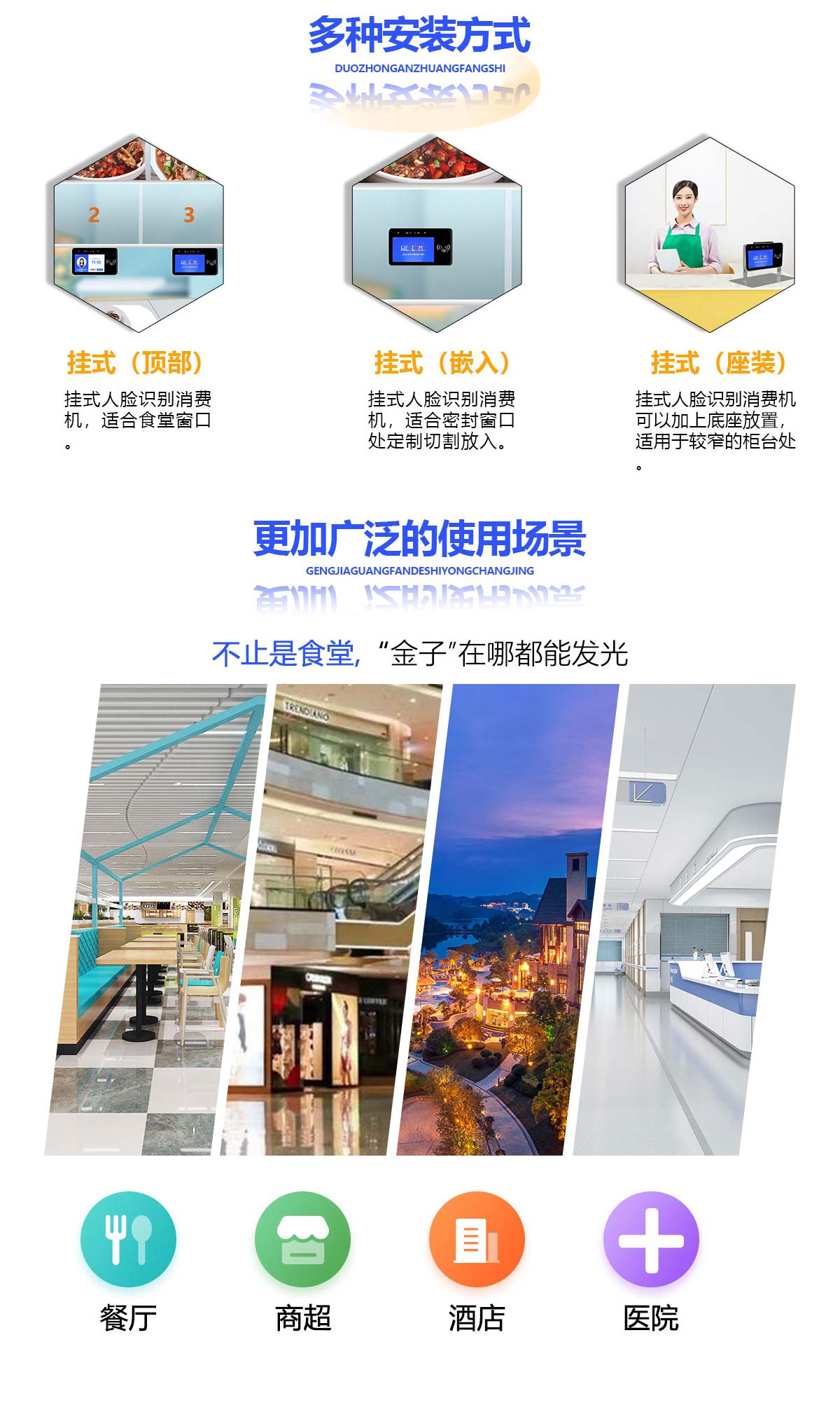 1685094561415598.jpg G6S人臉識別支付終端(白)掛式_05.jpg